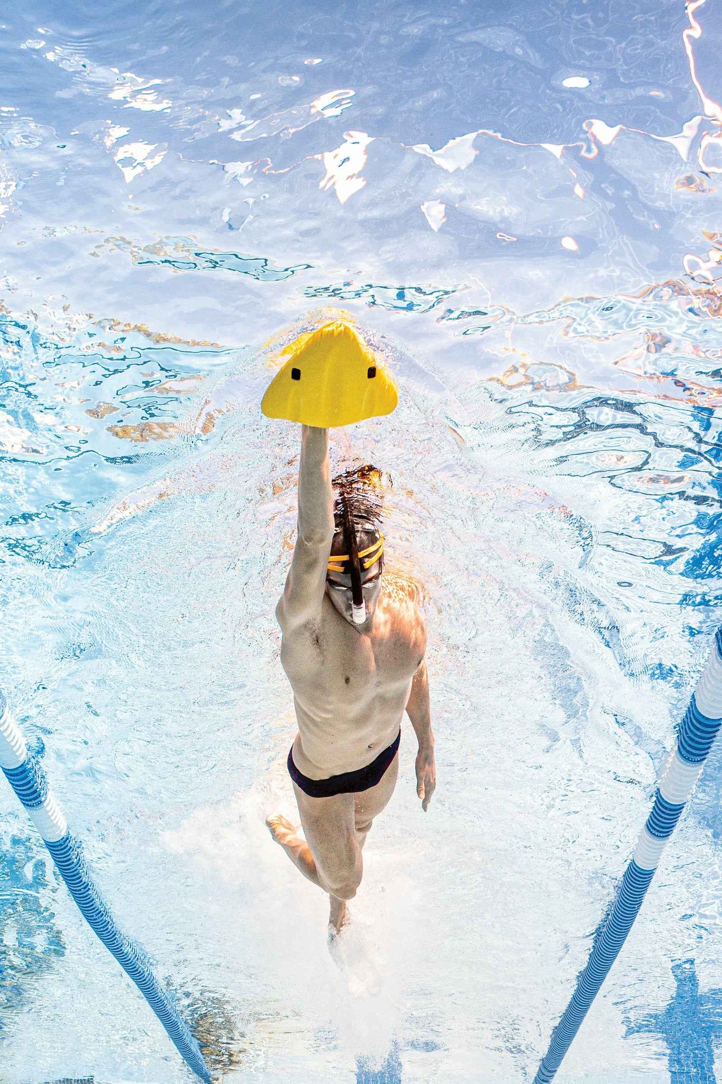 FINIS Alignment Unisex Swimming Kickboard, Yellow