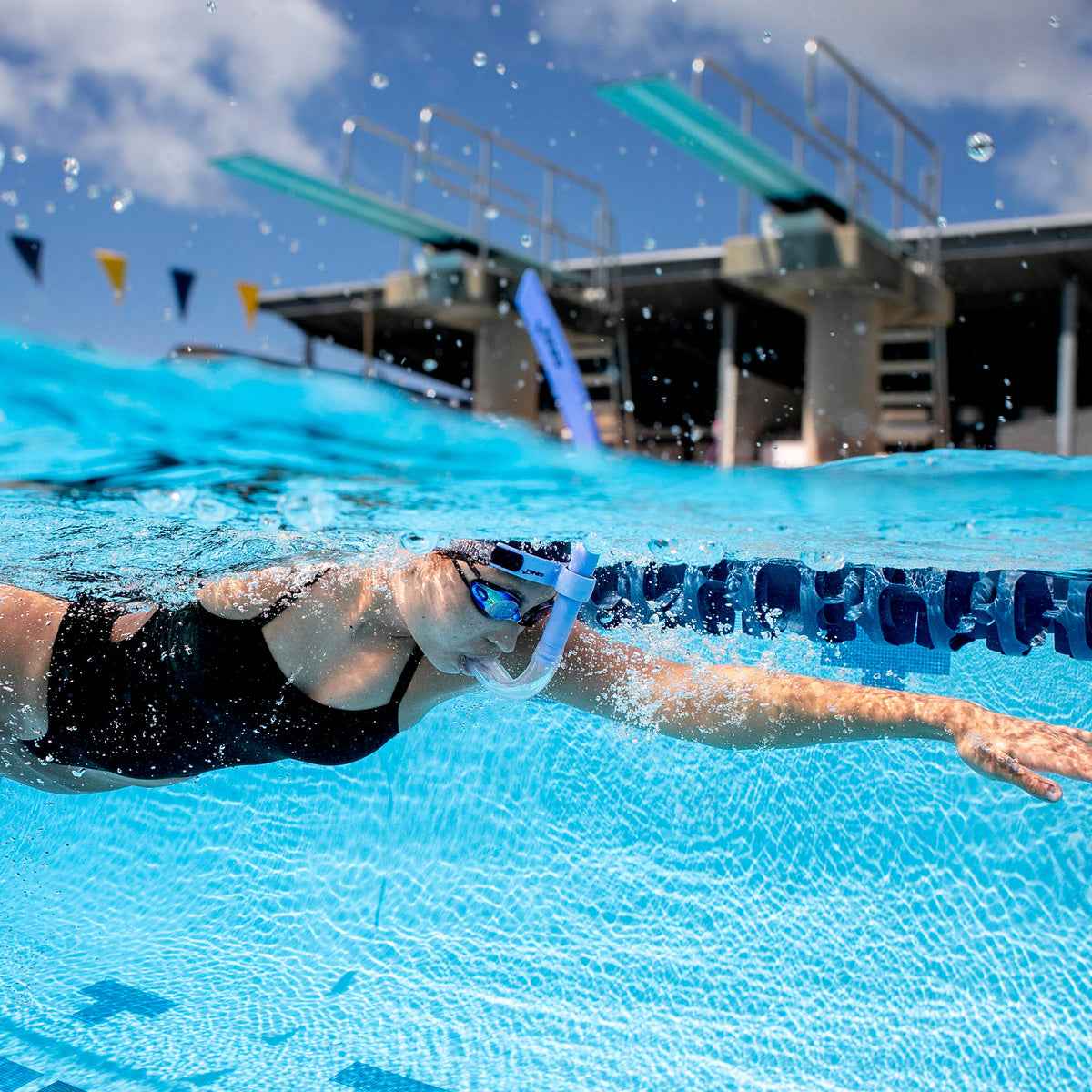 FINIS Glide Center-Mount Swim Snorkel