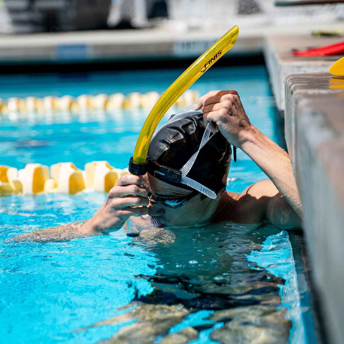 FINIS Original Swimmer's Snorkel Jr, Yellow