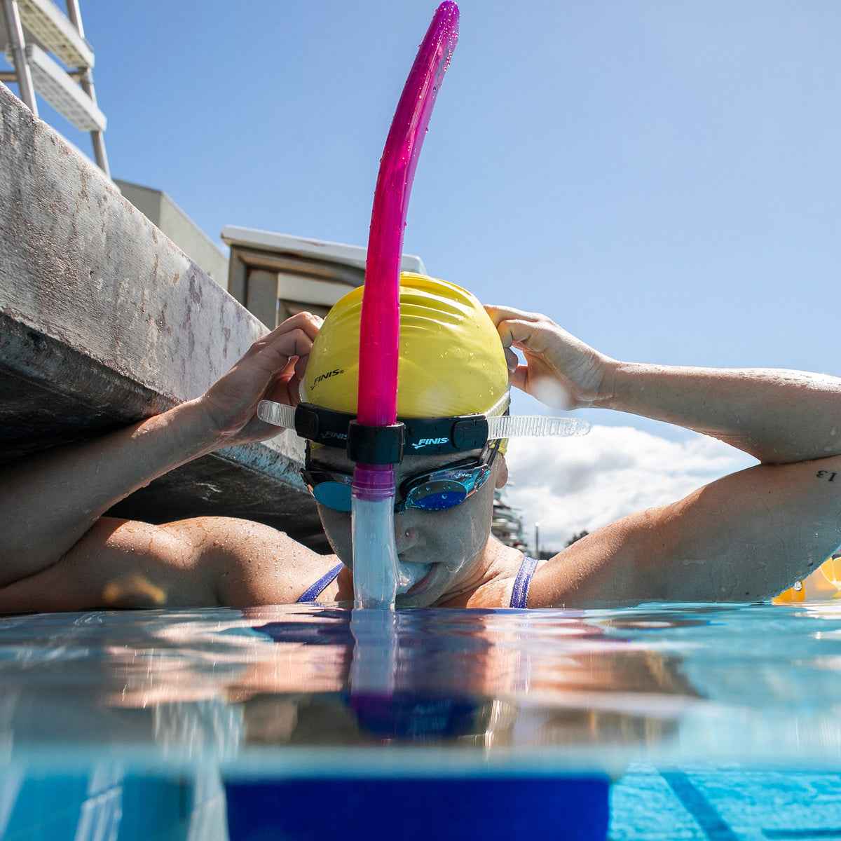 FINIS Original Swimmer’s Snorkel, Centre-Mount