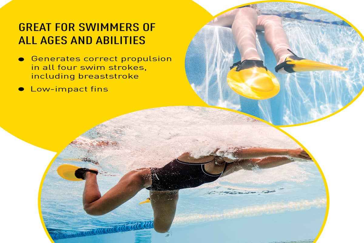 FINIS Positive Drive Fins – All Stroke Swim Training Fins (XS–XL)