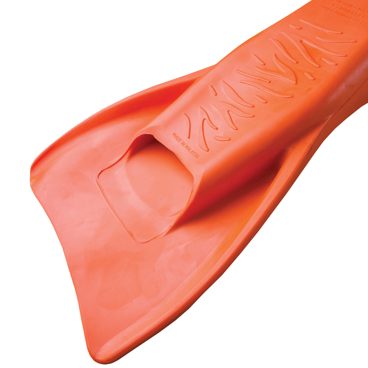 finis-booster-swim-fins-junior-11-1-orange-diagonal-view