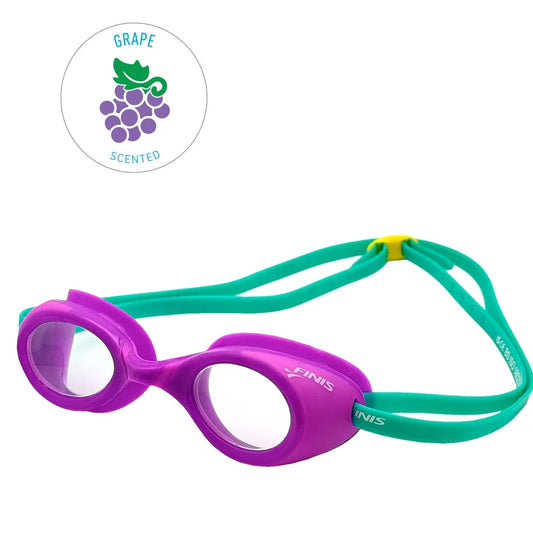 FINIS Fruit Basket Kids' Swim Goggles in Grape, front view
