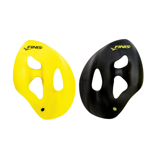 FINIS Iso Paddles Small packaging with front view