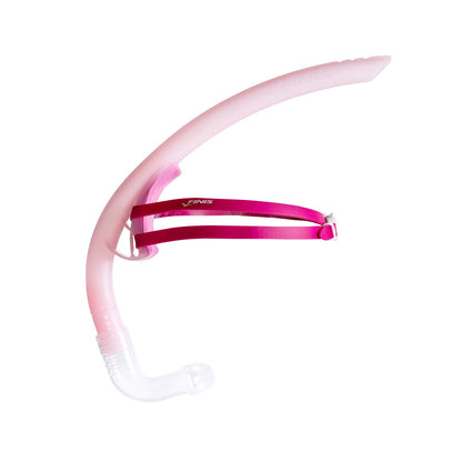 FINIS Stability Snorkel Orchid centre-mount swim training snorkel full product view