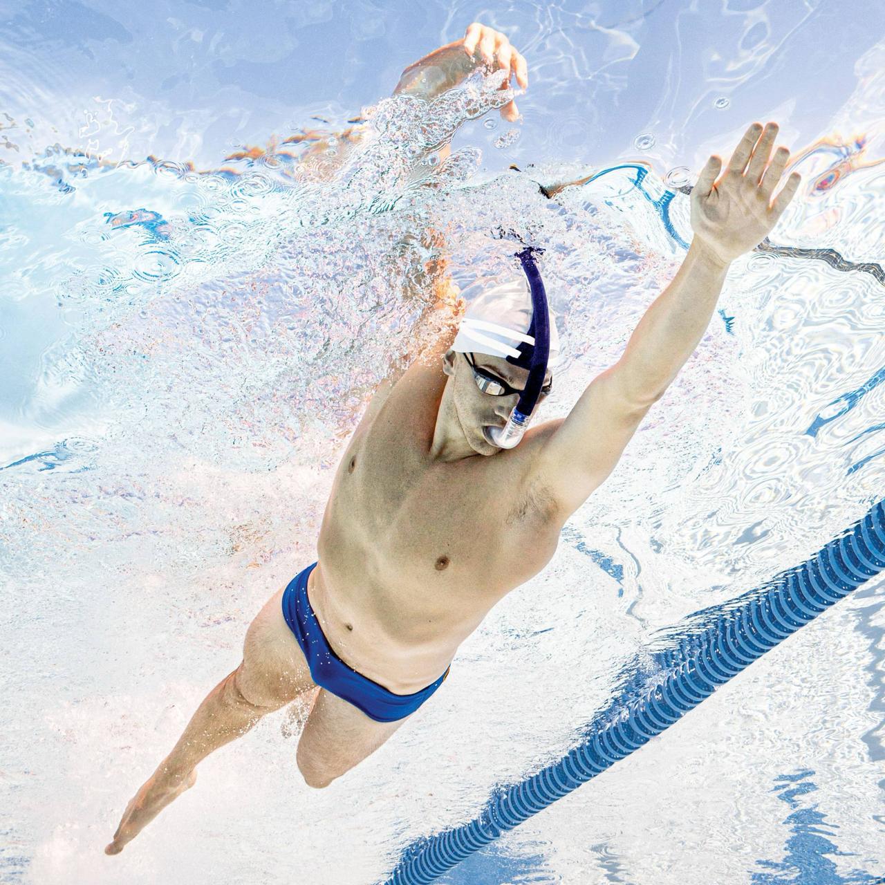 FINIS Stability Snorkel – Centre-Mount Technique Training Snorkel (Sage / Glacier / Orchid / Navy)