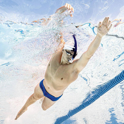 FINIS Stability Snorkel – Centre-Mount Technique Training Snorkel (Sage / Glacier / Orchid / Navy)